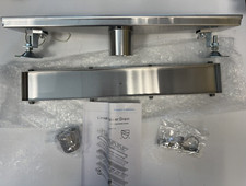 Signature Hardware 18" Cohen Linear Tile In Shower Drain Brushed Stainless Steel