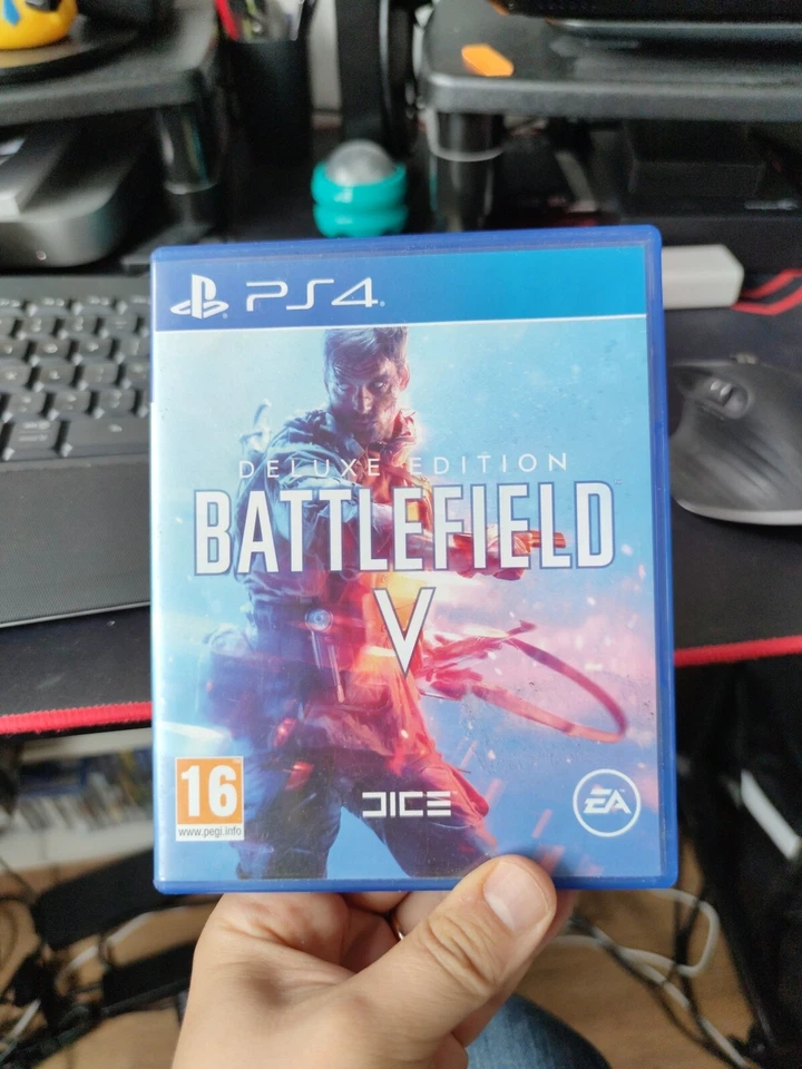 playstation 4 battlefield v deluxe edition comple version fr etat proche neuf cd - Photo 1/1