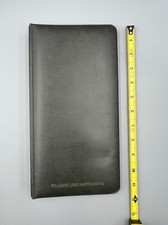  2 Vintage POLAROID LAND PHOTOGRAPHS Photo Albums, Red and Black