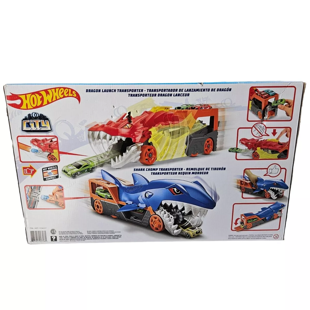 Transporteur Dragon Hot Wheels