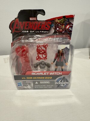 Marvel Avengers Age of Ultron Scarlet Witch Vs. Sub-Ultron 008 2.5'' Figure