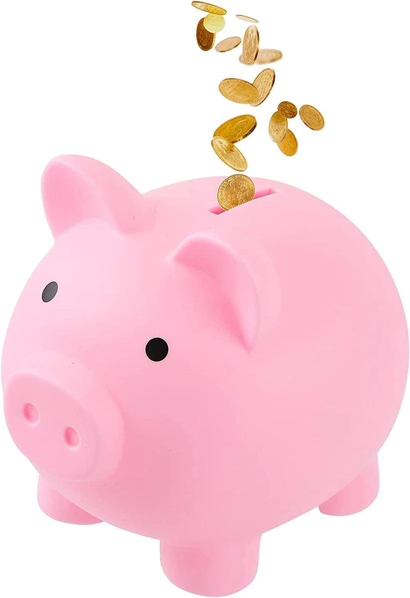 Plastic piggy banks for girls outlet