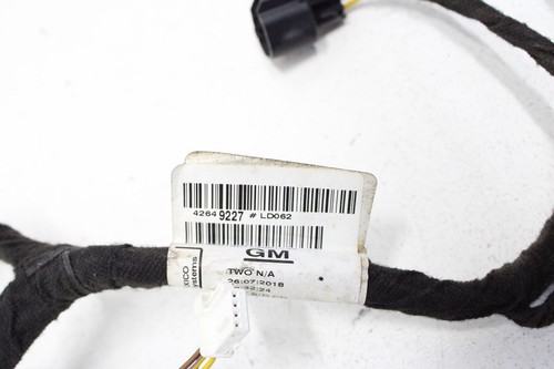 2017-2019 CHEVY CRUZE LT FRONT RIGHT DOOR PANEL WIRE WIRING HARNESS CABLE OEM - Picture 4 of 5