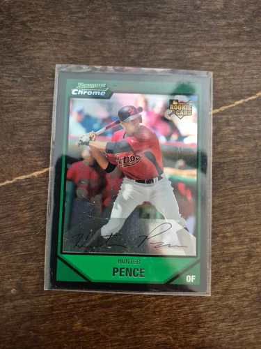 2007 Bowman Chrome Hunter Pence Houston Astros RC