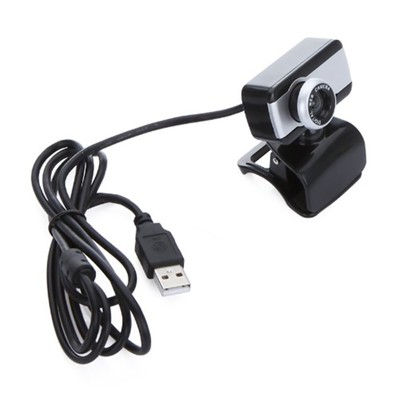 480P Webcam USB 2.0 Web Camera Built-in Microphone for Windows PC