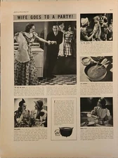 1938 Heinz 57 sauce Vintage Ad off with that apron