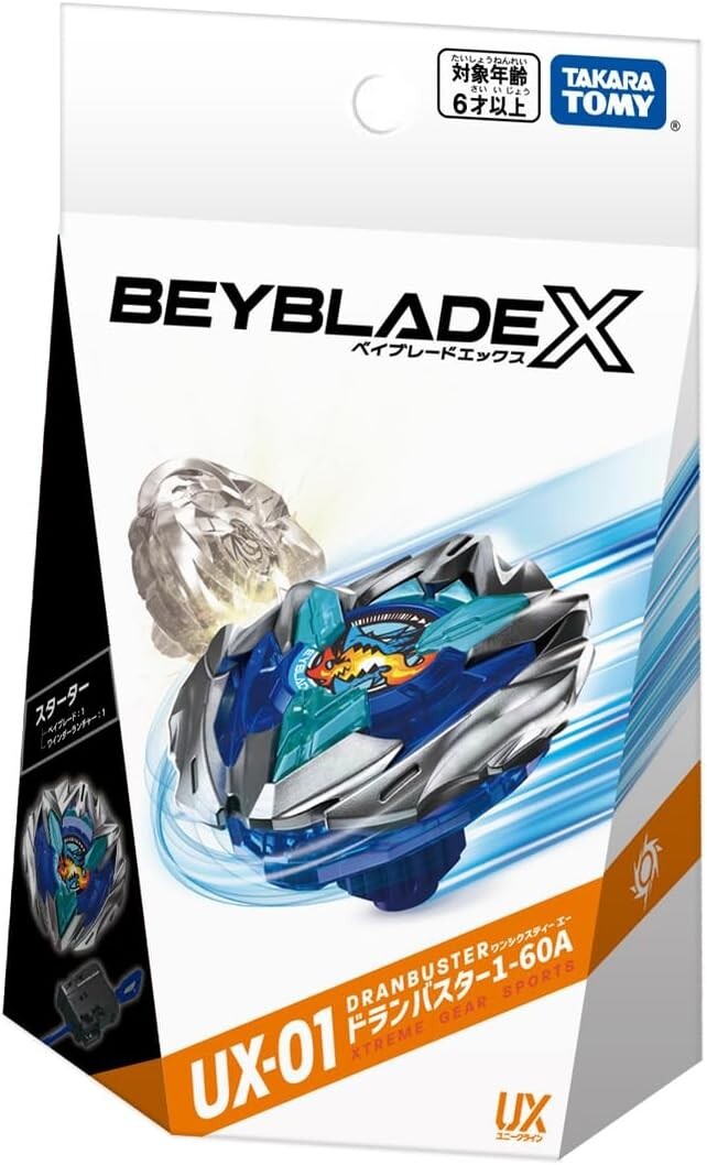 その他 DUEL Thurow Up Blue TAKARA TOMY BEYBLADE X UX-01 STARTER DORAN BUSTER 1-60A PRE-04 | eBay