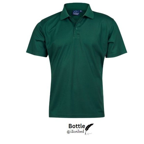 Plain Polo Shirts Mens Solid Colour Top Short Sleeve Casual Sport Breathable - Picture 14 of 23