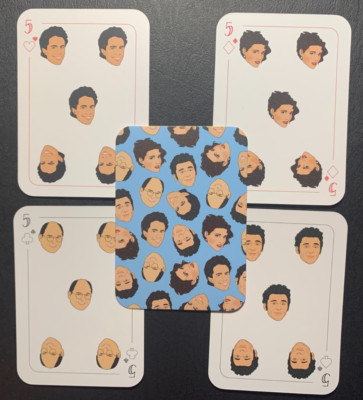 Swap Playing Cards   SEINFELD    THE ENTIRE GANG    All The Five's  LOT