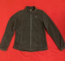 Camel Crown Fleece Jacket Women Active Full Zip Ski Layer Winter Grey M