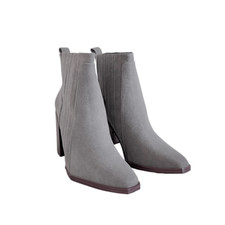 Marc Fisher NEW Women's Light Gray Alva Pointy Toe Ankle Booties 8
