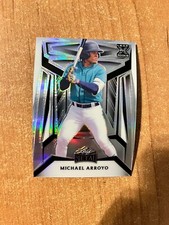 2023 Leaf Metal Baseball - Michael Arroyo - #B-82 Base Refractor #d /189