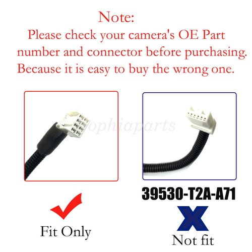 For 20142017 Honda Accord 2.4 3.5 Rear View Backup Parking Camera