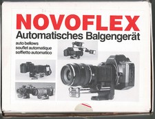 Novoflex Automatic Macro Focus Bellows-Contax-Yashica Bayonet mount-MINT in Box