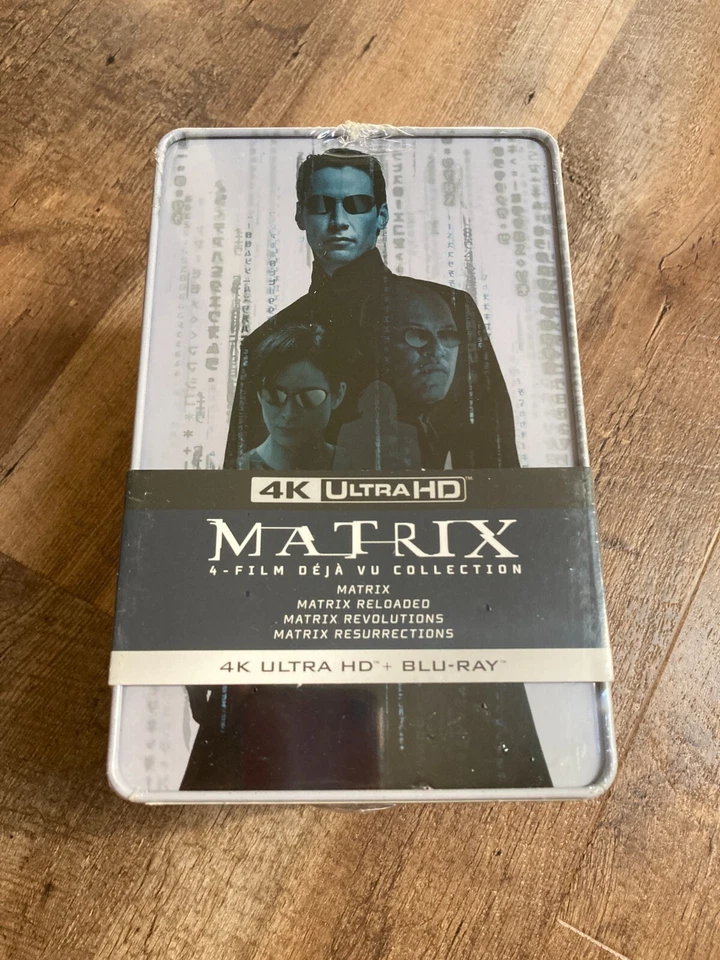 The Matrix 4-Film Deja Vu Steelbook Collection (4K UHD + Blu-ray, Region Free) - Image 3 of 4