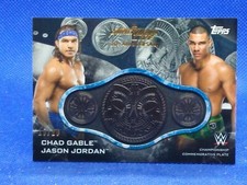 2019 Topps WWE Smackdown Jason Jordan Chad Gable #SC-AA Patch Tag ***15/20***