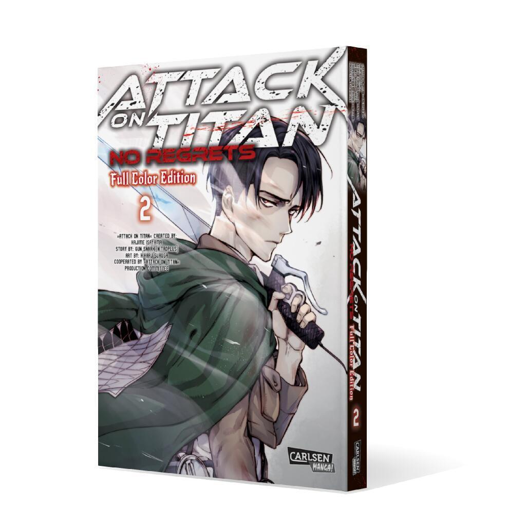 Thumbnail - Attack On Titan - No Regrets Full Colour Edition 2 - Hajime ...