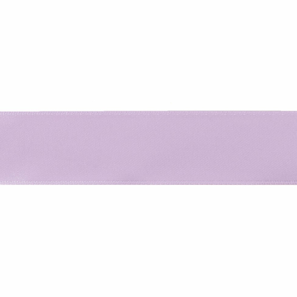 Satin Florist Ribbon 25mm/1 Inch Wide on a 20m/22yd Roll Lavender Light Purple