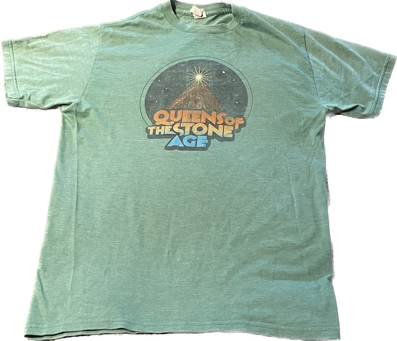 QUEENS OF THE STONE AGE 2013 Concert Tour Shirt Kyuss Foo Mars Volta Size Small