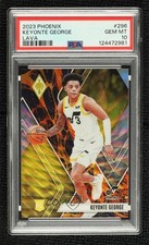 2023-24 Panini Phoenix Rookies Lava 39/75 Keyonte George #296 PSA 10 GEM MT 0x3f