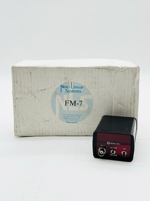 NEW Vintage NOS Non-Linear Systems FM-7 NLS FM7 Frequency Counter S2