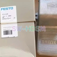 1PCS Brand NEW IN BOX Festo Double Electric Control Foot Valve F-5-1/4-B 8992