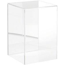 Plymor Brand Acrylic Display Case with No Base Mirrored , 6" W x 6" D x 9" H