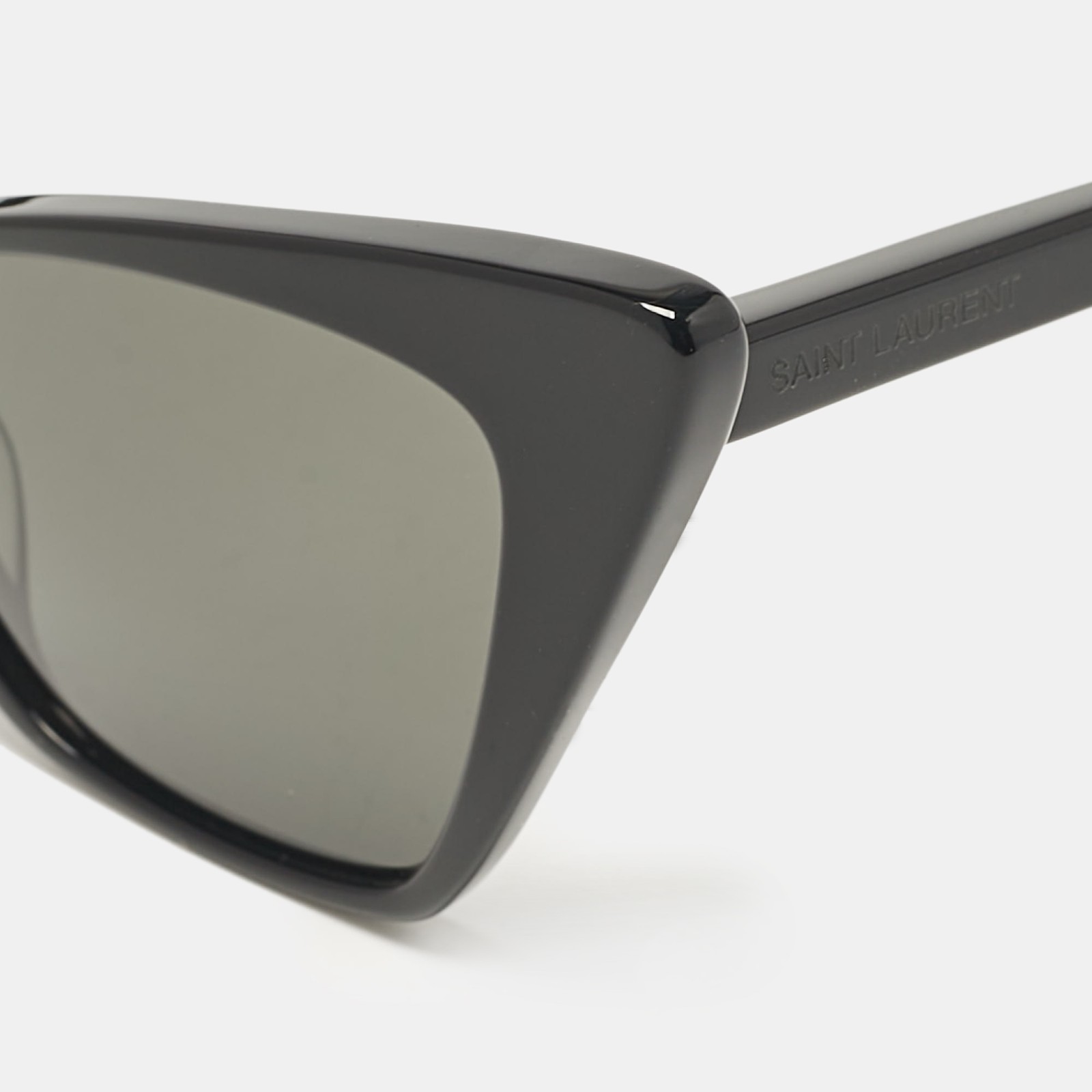 Occhiali da sole Saint Laurent neri SL 244 Victoire occhio di gatto