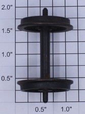 Lionel 700E-211 Trailing Truck Spoke Wheel &amp; Axle Assembly