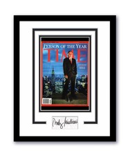 Rudy Giuliani Autographed Signed 11x14 Framed Photo NYC 9/11 Mayor ACOA
