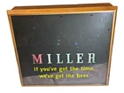 Vintage Miller Brewing F-1077 Bouncing Ball Motion Lighted Beer Sign - Working