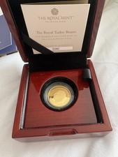 2024 Royal Mint 1/4oz Gold Proof Seymour Unicorn £25 Coin Box COA No.396