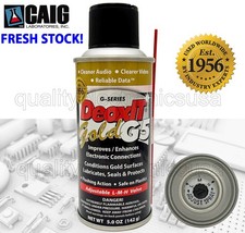 Caig DeoxIT Gold G5S-6-LMH Original Can LMH Spray Enhancer, 5 , 5 oz FRESH STOCK