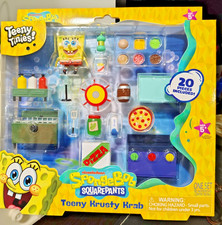 Teeny Tinies SpongeBob Squarpants Teeny Krusty Krab Mini Food Playset 20 Pieces