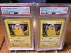 Pikachu Base Set Yellow & Red Cheek PSA 9