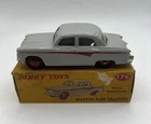 Vintage Dinky Toys 176 Austin A105 Saloon With Windows Grey Red In Original Box