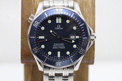Omega Seamaster Professional 41mm Blue Dial 300m Dive Watch 2541.80.00