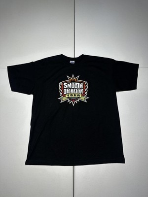 Smooth Operator Tour Shirt Mens XL Black Gildan Ultra Blend Toro Event Promo Tee