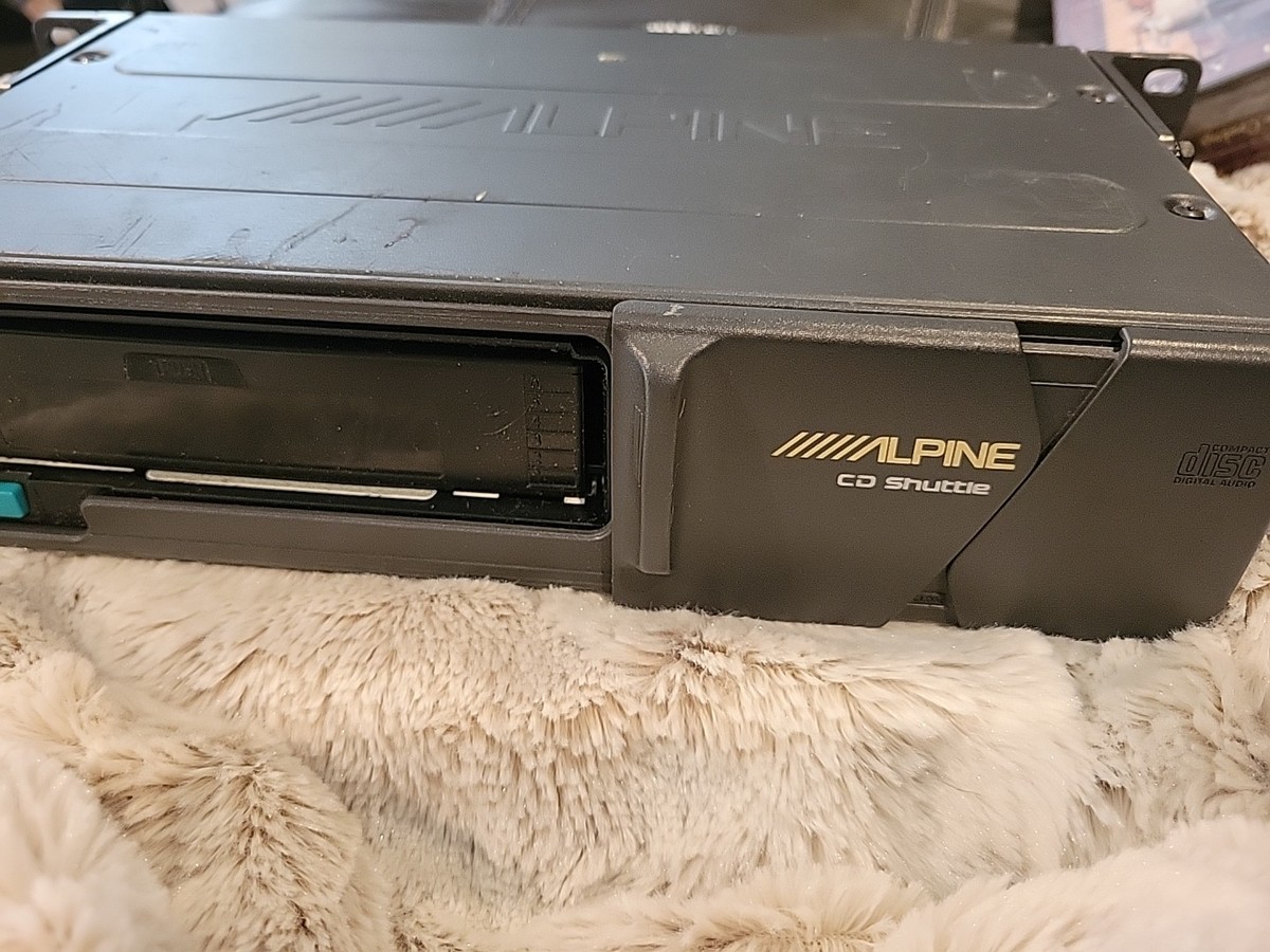 Alpine CD Shuttle Prototype Model.5960 Compact Disc Auto 6 Changer