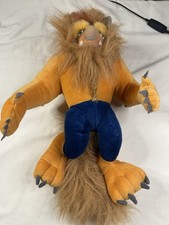 Disney Store Beauty And The Beast 15  BEAST Plush Vintage 2001