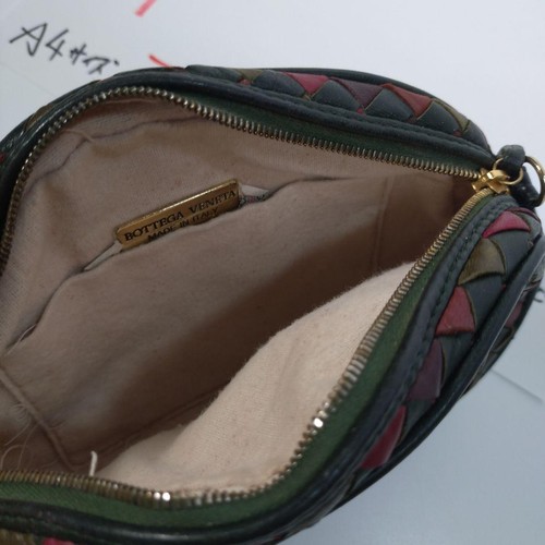 Bottega Veneta Intrecciato Pouch Paper Tag Vintage Multi color used - Picture 9 of 13