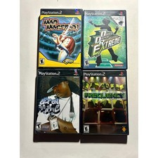 PlayStation 2 PS2 Music bundle Video Game lot🔥Works Mad Maestro Frequency DDR