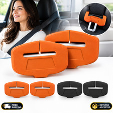 2pcs Silicone Car Seat Belt Buckle Cover Anti Scratch Protector Universal Us 2pcs Silicone Car Seat Belt Buckle Cover Anti Scratch Protector Universal Us