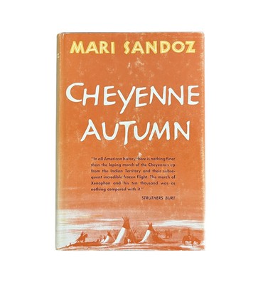 Cheyenne Autumn by Mari Sandoz 1975 Hardcover Dust Jacket Movie
