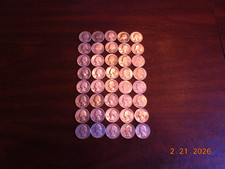 1 Roll of 40 Washington 90% Silver Quarters Mixed Mints Circulated 1932-1964