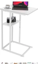 Modern Sofa Side Table End Table Living Room Coffee Laptop Desk Rectangle