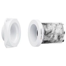 JEEVONY Magnetic Dryer Vent Coupling FR ABS V-0 Dryer Vent Connector Kit