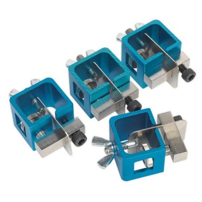 Sealey Stumpfschweißklemmen-Set 4-teilig
