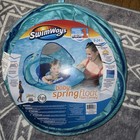 SwimWays Baby Step 1 Spring Float 9-24 Months Sun Canopy Blue — photo 1