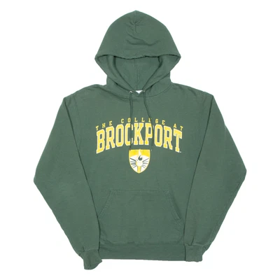 CHAMPION Sweat À Capuche Vert Pour Homme USA S - Photo 1/4